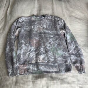 Camouflage Sweater - Gray